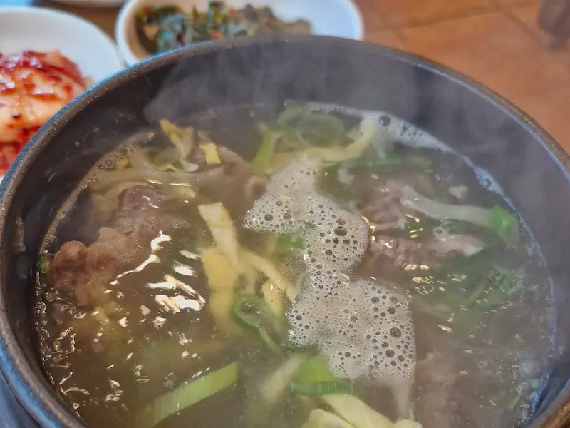 장수회관 샤브샤브 육수