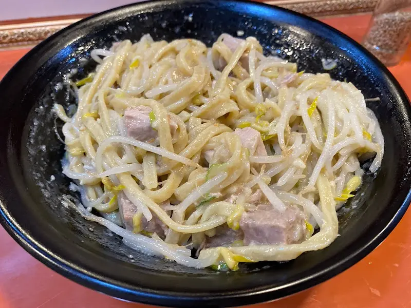 잘 비벼진 아부라소바