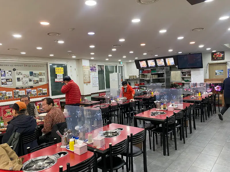 진원조닭한마리 내부 모습