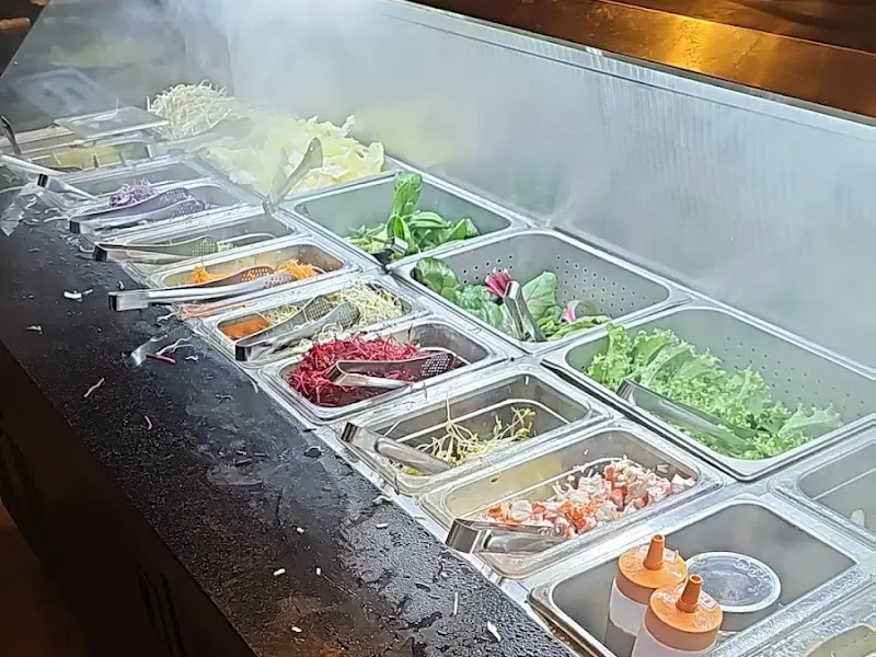 샐러드바 모습