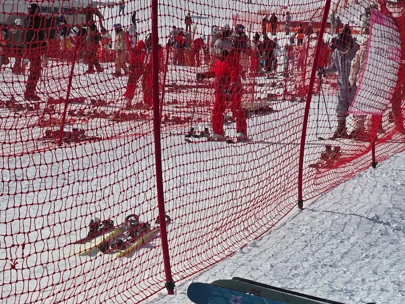 스키 슬로프 안전망