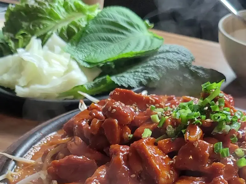 메인 메뉴 촌닭 불고기의 모습