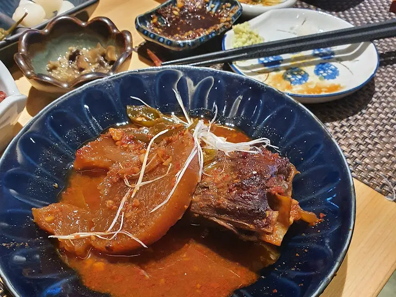 츠키지의 곁들임 음식