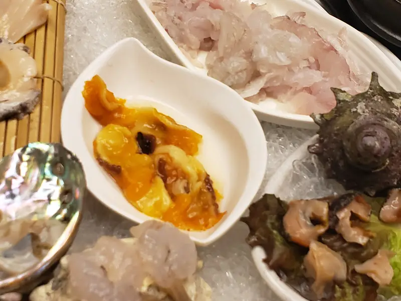 싱싱한 해산물 모듬