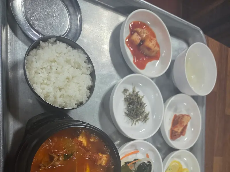 청국장 한 상 차림