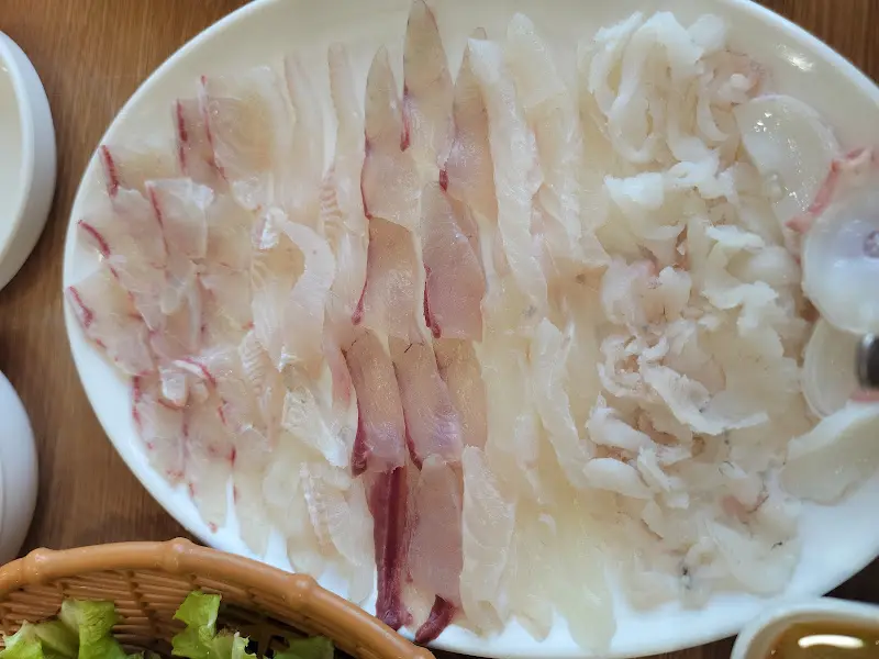 모듬회 한 상차림