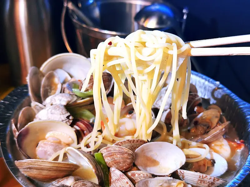 바지락술찜 파스타