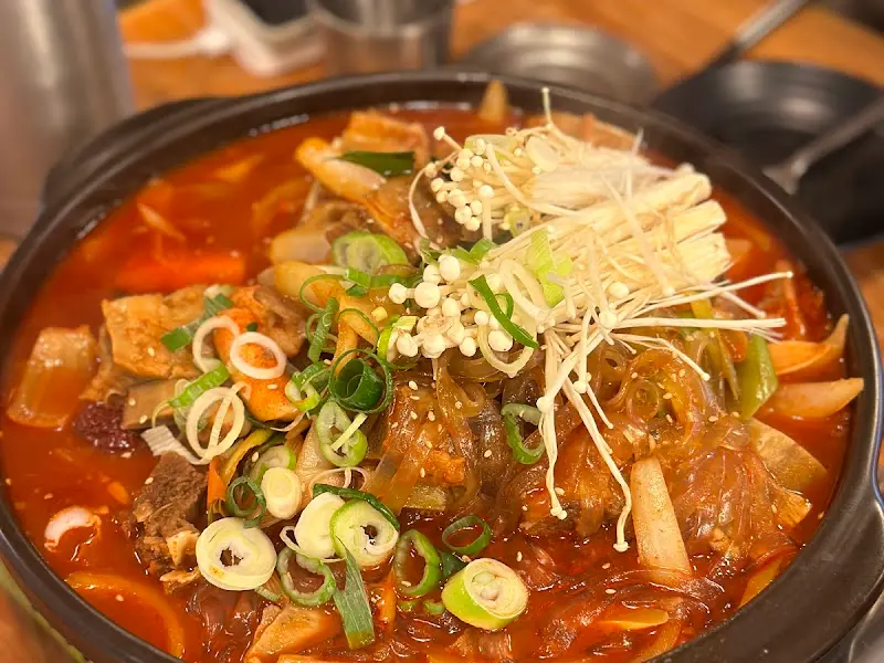나주곰탕&불고기 매운갈비찜 근접샷