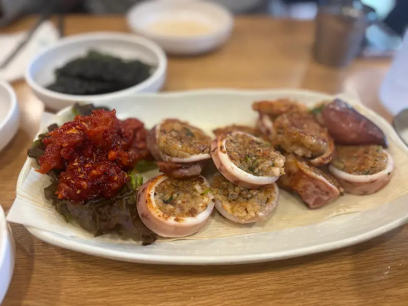 오징어 순대와 명태회