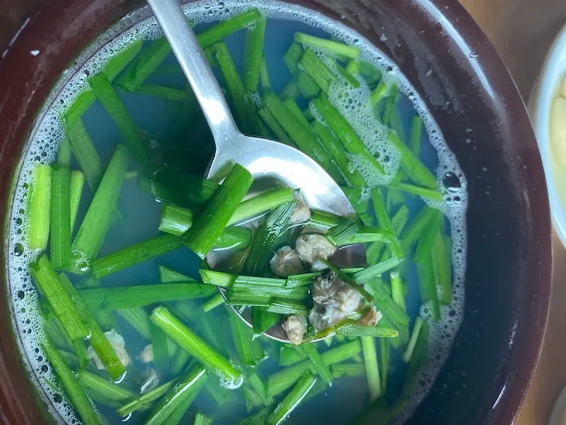 보글보글 끓고 있는 청국장