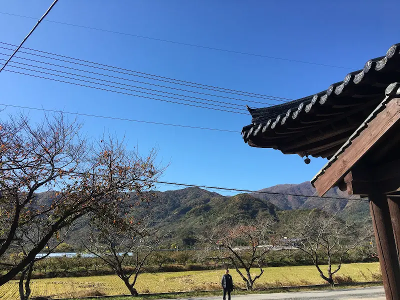 맑은 하늘과 어우러진 무량원식당
