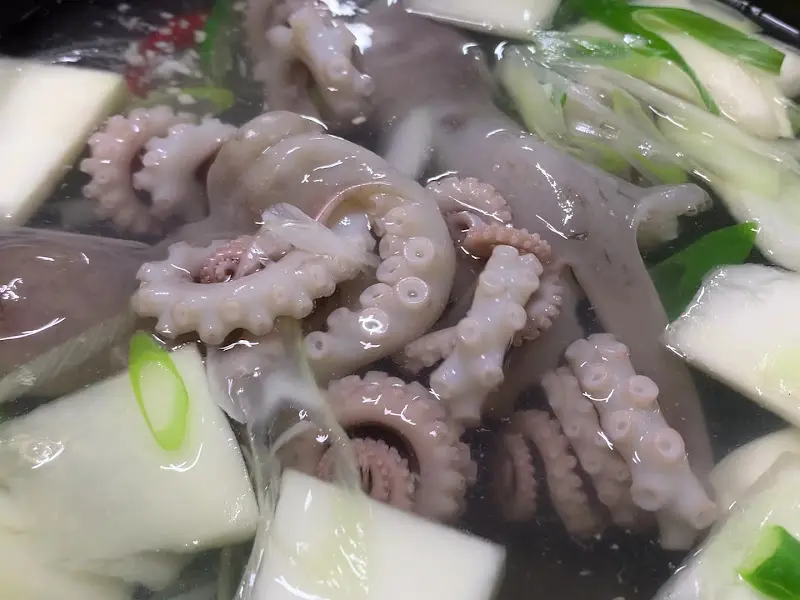 원풍식당 박속밀국낙지탕 낙지
