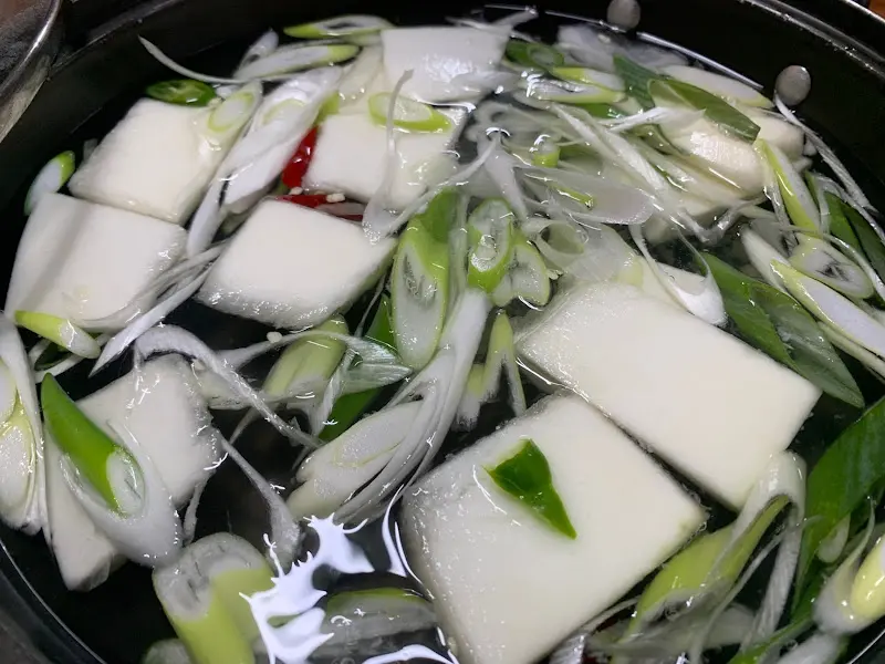 원풍식당 박속밀국낙지탕 육수