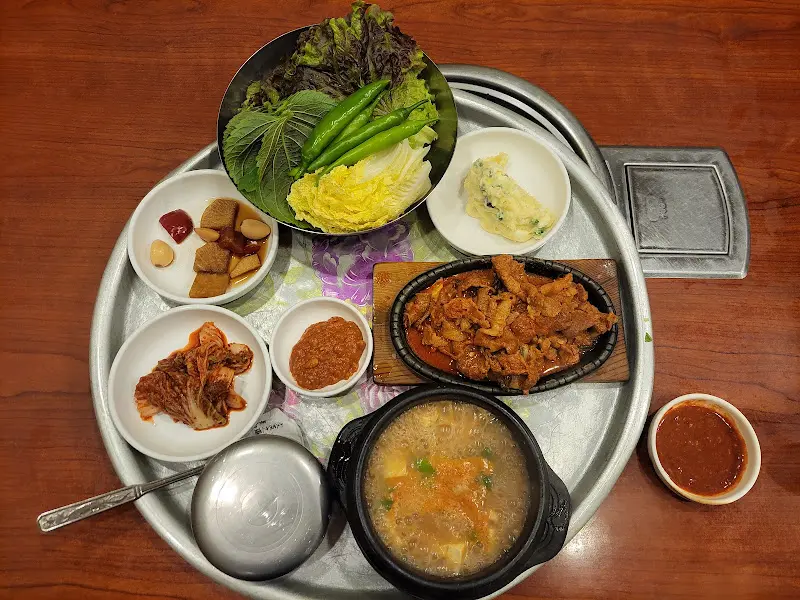 차림 불고기 정식 한상차림