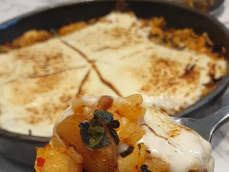 환상적인 치즈 볶음밥