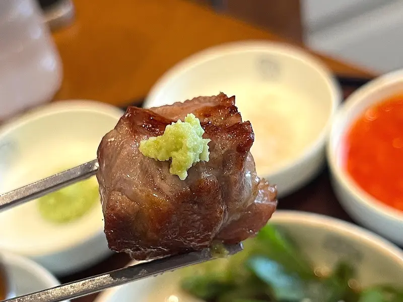 와사비와의 환상적인 조합