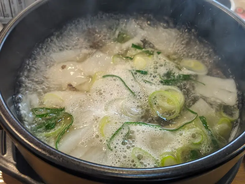 뜨끈한 소고기 무국