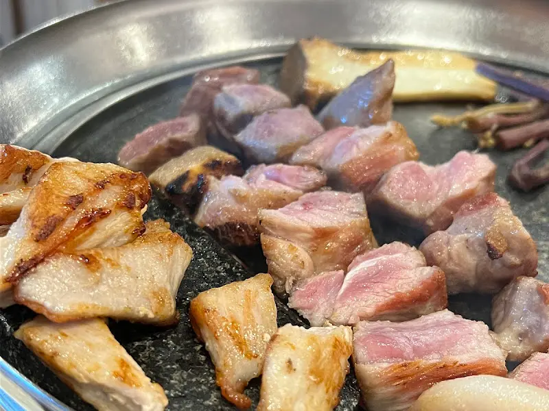 고반식당 숙성 삼겹살 구이