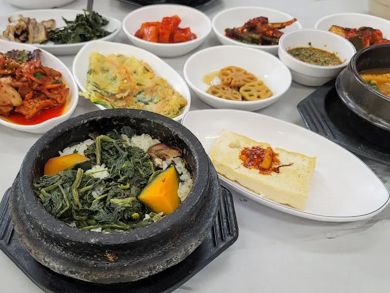 산마실 더덕구이 쌈
