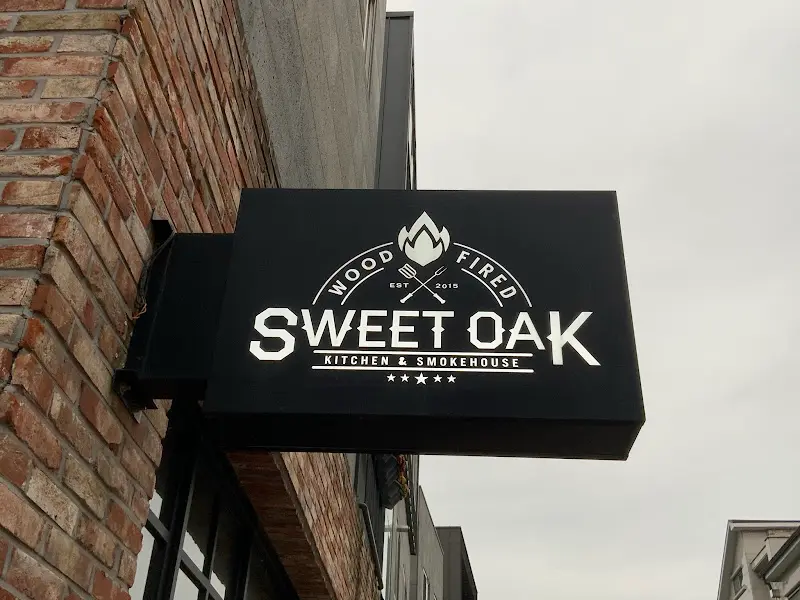 스위트오크 간판