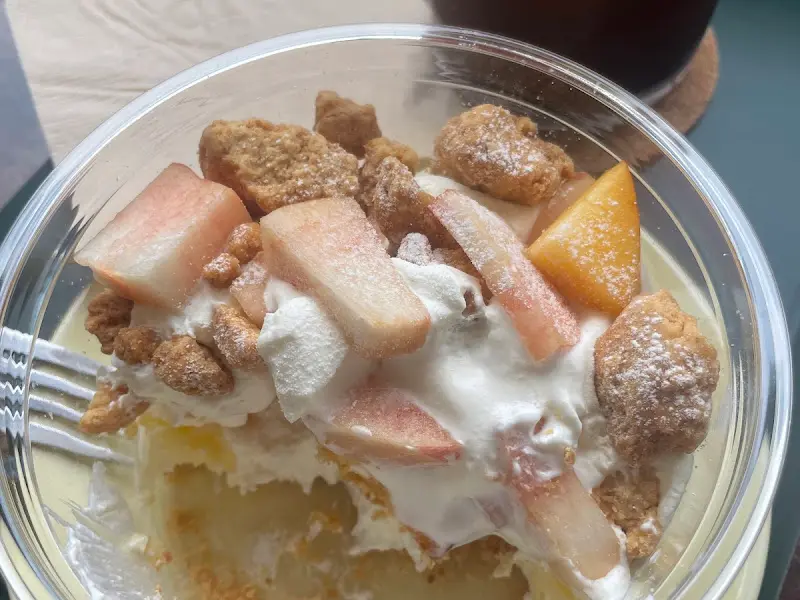 떠먹는 쌀 케이크