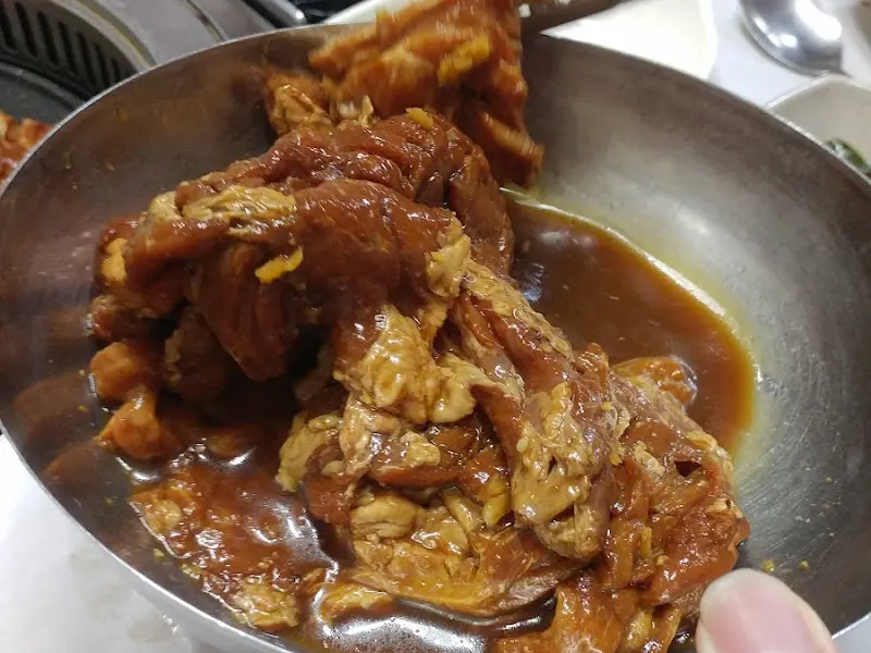 돼지갈비 비주얼