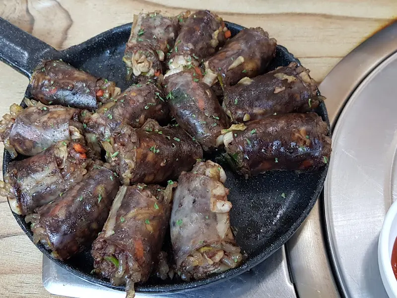 군침 도는 군순대 비주얼