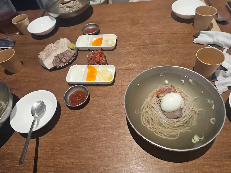 평양냉면 한상차림