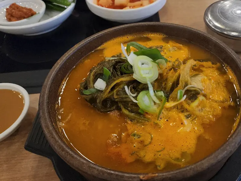 뼈해장국 전체샷