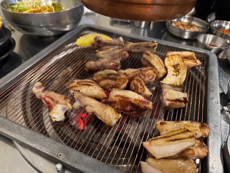 닭갈비 한상차림