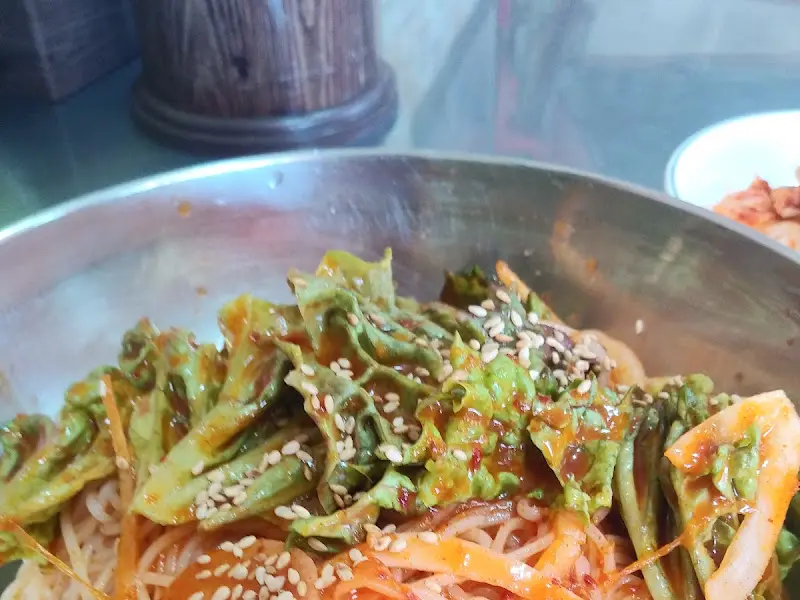 콩국수와 열무김치