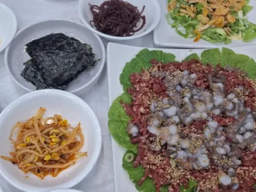 진도 쏠비치 맛집, 꽃게선장 낙지박사에서 펼쳐지는 해산물 미식 실험