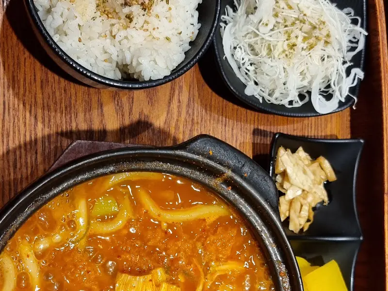 섬세한 카츠 뚝배기 카츠 항공샷