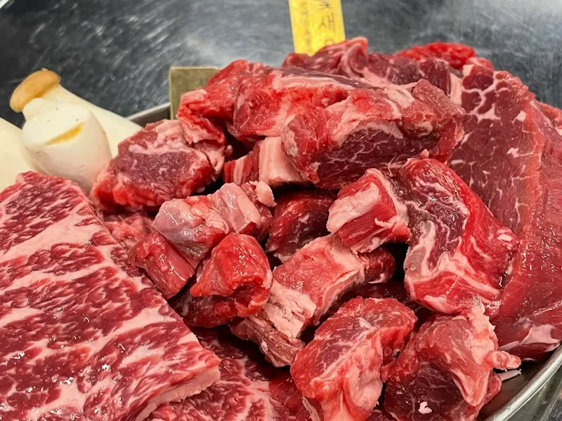 소고기 한 상 차림