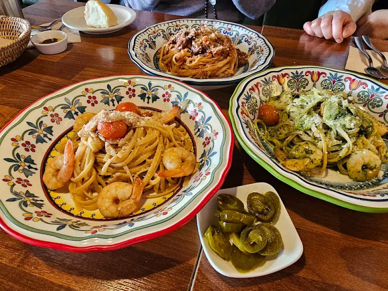 라구 파스타, 바질 페스토 파스타, 피클