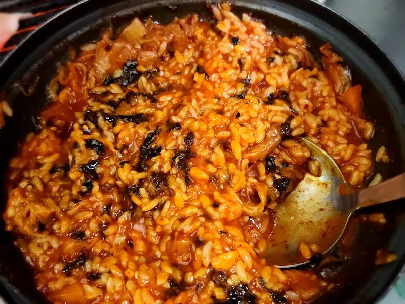 매콤달콤한 짜글이밥