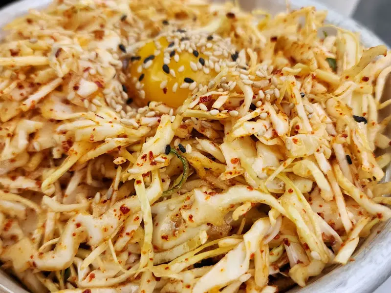 고소한 양배추 겉절이