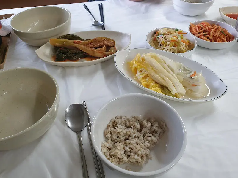 다양한 김치 밑반찬