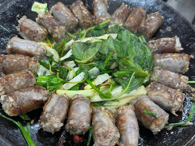 순대국밥 다대기 풀고 난 후