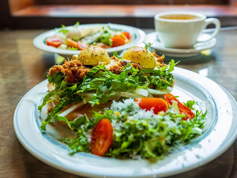 흑돼지 오픈 샌드위치