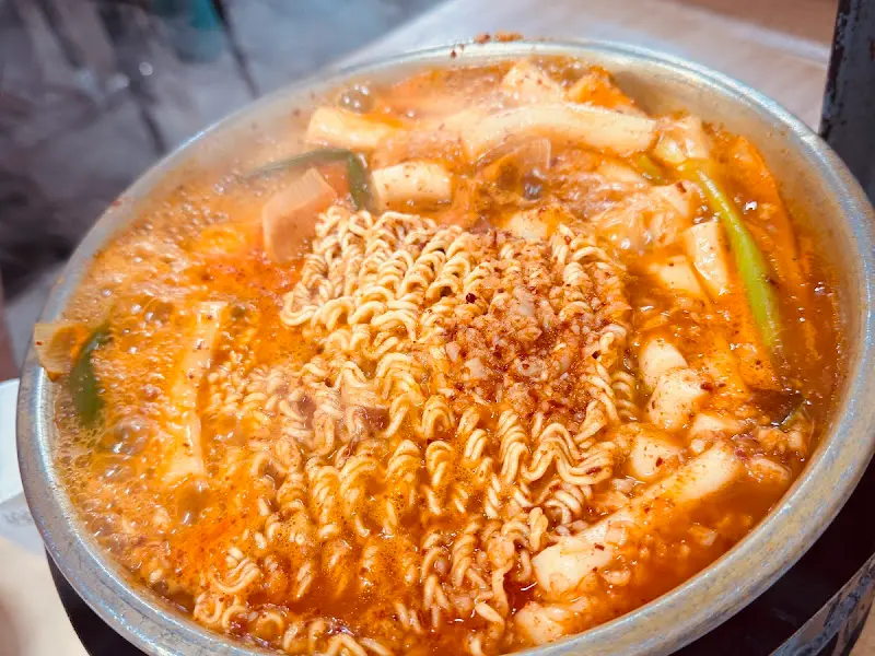 닭도리탕 라면사리