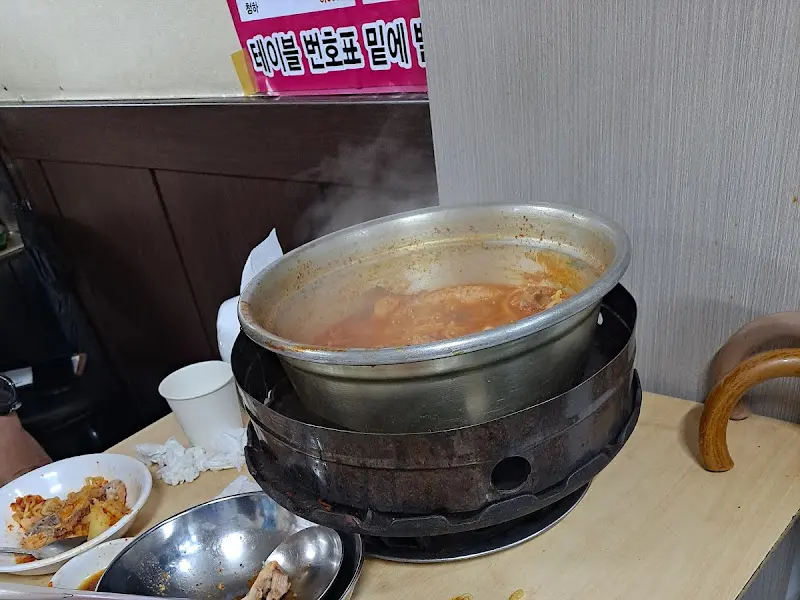 계림 식당 내부