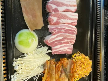 청양에서 만난 인생 삼겹살! 불쇼는 덤, 여기 진짜 청양 맛집 인정!