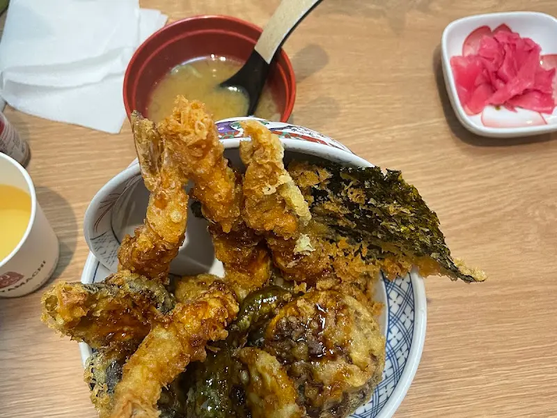 텐동 한 상 차림