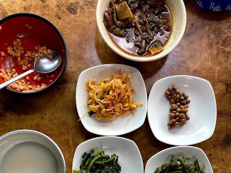 청국장과 밑반찬