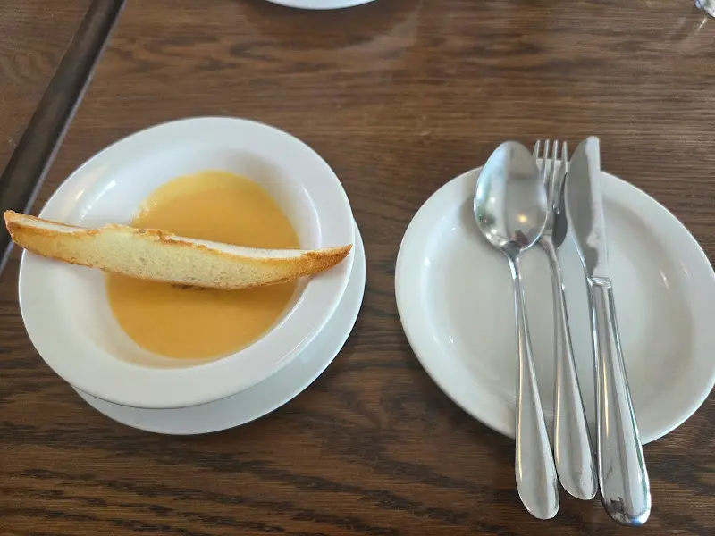 식전 스프와 빵