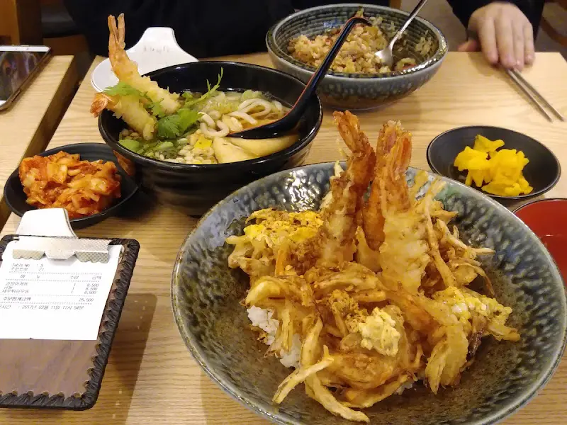 가끼아게동과 규동