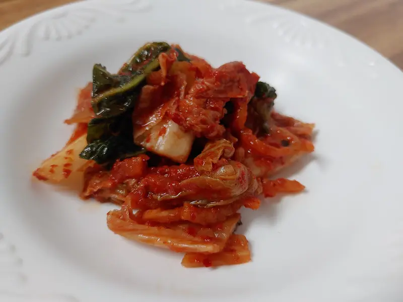 잘 익은 배추김치