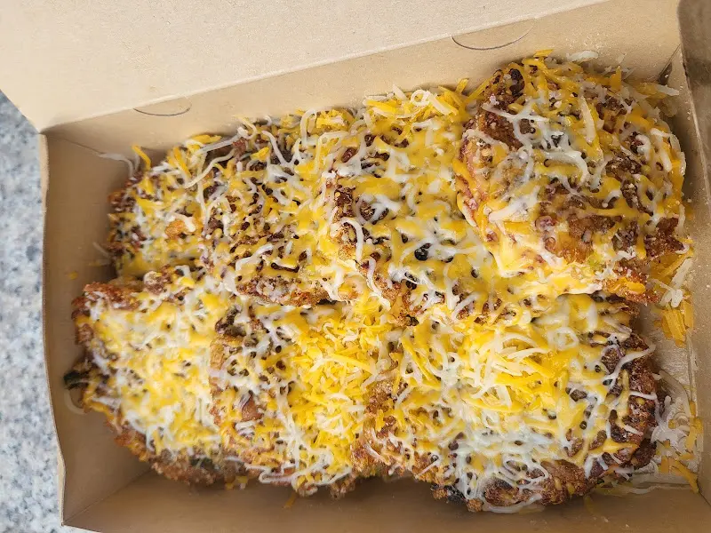 치즈 오징어순대 근접샷