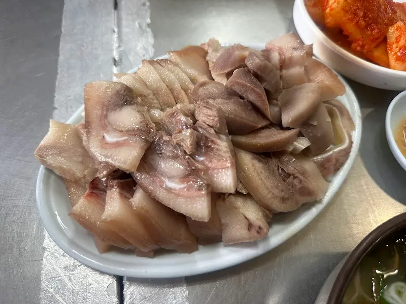 청풍순대 머릿고기